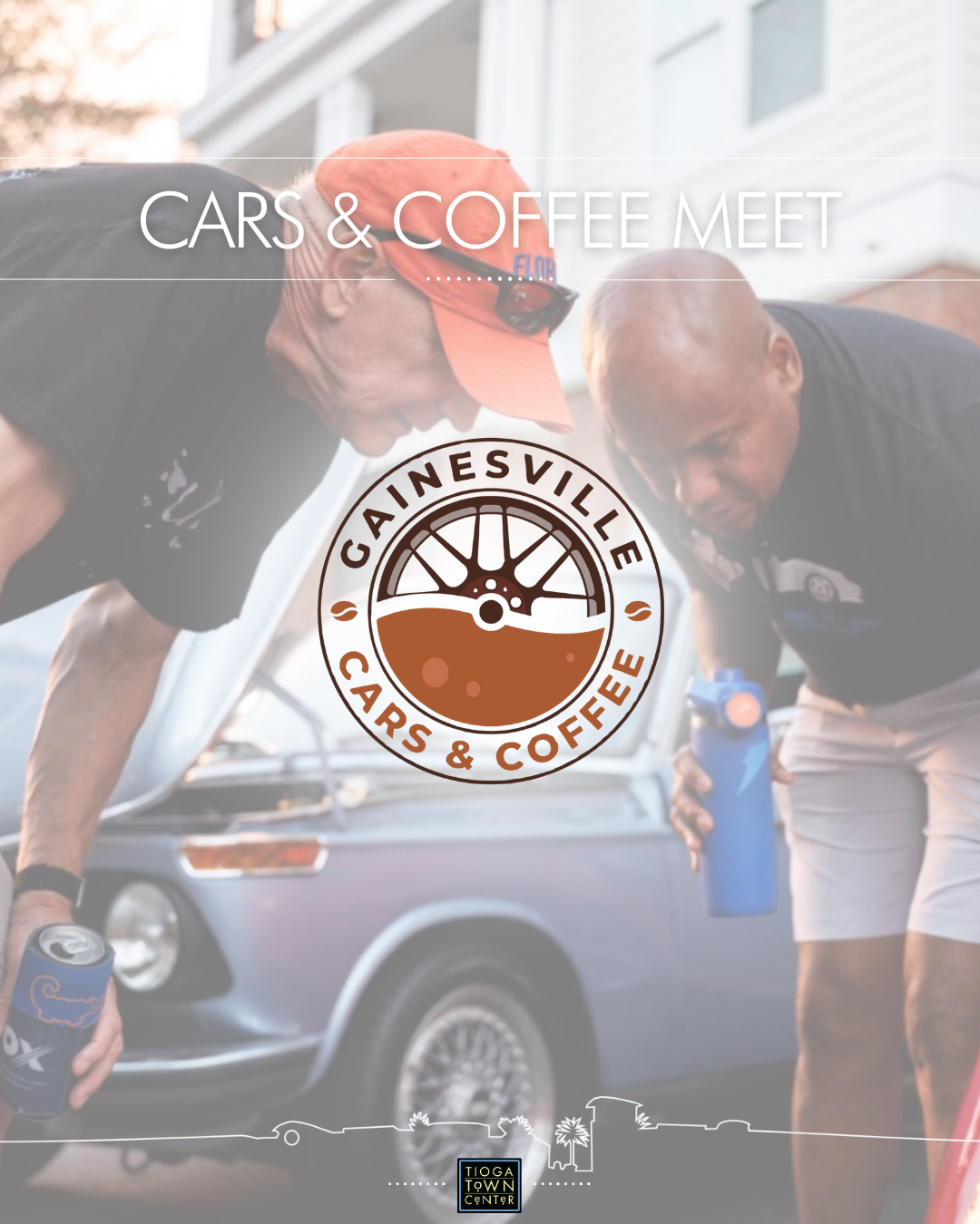 Gainesville Cars and Coffee event image at Tioga Town Center